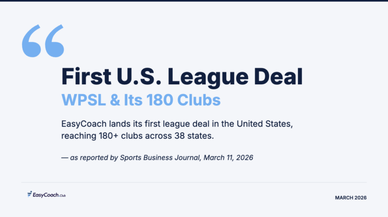 Sports Business Journal: EasyCoach Lands First U.S. League Deal with the WPSL